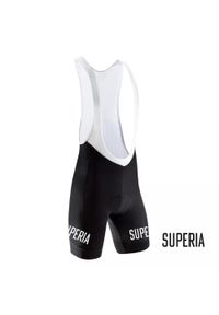 REDTED - Vintage Solo Superia Black Cycling Black - Redted. Kolor: biały, wielokolorowy, czarny. Materiał: poliester. Długość: długie. Sport: kolarstwo
