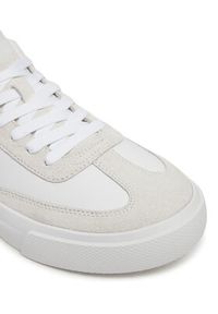 TOMMY HILFIGER - Tommy Hilfiger Sneakersy Th Cupset Summer Lth FM0FM05487 Biały. Kolor: biały. Materiał: skóra #3