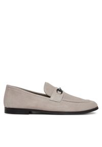 Aldo Półbuty Traveller 14006955 Szary. Kolor: szary. Materiał: skóra