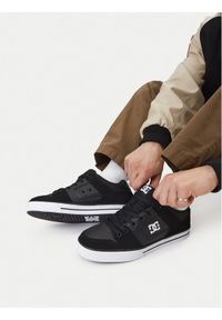 DC Shoes Sneakersy EO-PURE 300660-BLW Czarny. Kolor: czarny. Materiał: skóra, nubuk #1