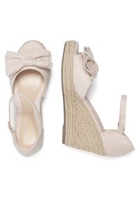 DeeZee Espadryle WYL2710-02 Beżowy. Kolor: beżowy. Materiał: materiał #5