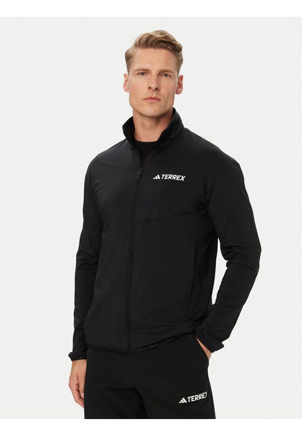 Adidas - adidas Bluza Terrex Multi JM0141 Czarny Regular Fit. Kolor: czarny. Materiał: bawełna