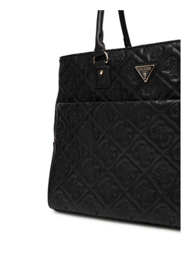 Guess Torebka TWQL96 58919 Czarny. Kolor: czarny. Materiał: skóra