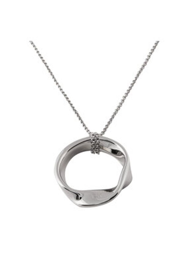 Calvin Klein Naszyjnik 35000525 Srebrny. Materiał: metalowe. Kolor: srebrny