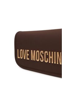 Love Moschino - LOVE MOSCHINO Torebka JC4028PP1NKD0301 Brązowy. Kolor: brązowy. Materiał: skórzane