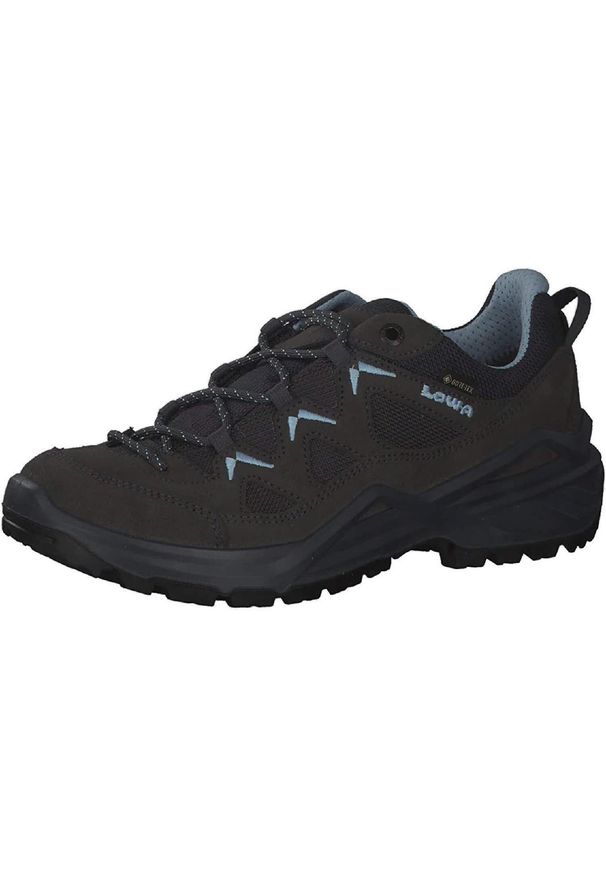 Buty trekkingowe damskie Lowa Sirkos Evo Gtx Lo Ws. Kolor: wielokolorowy, szary, czarny, brązowy. Materiał: materiał, syntetyk. Szerokość cholewki: normalna