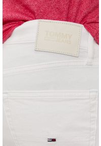 Tommy Jeans - Szorty. Okazja: na co dzień. Kolor: biały. Styl: casual #3