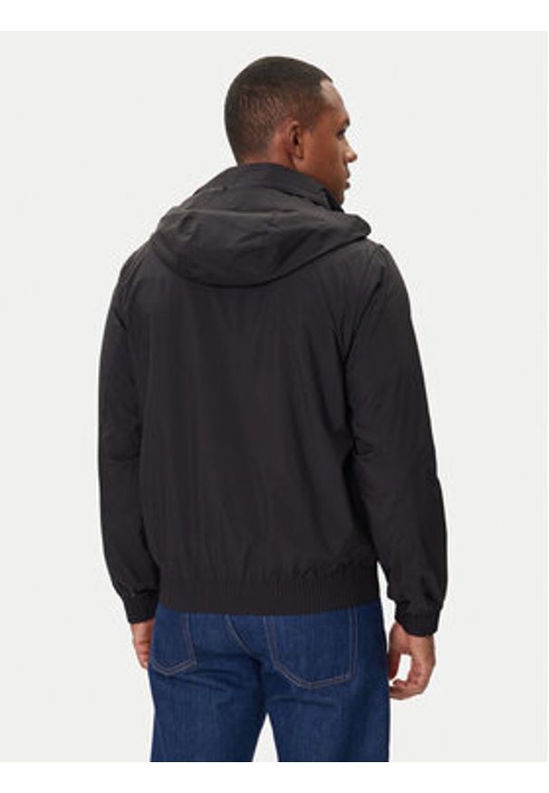 Calvin Klein Kurtka przejściowa LV04LC511G Czarny Relaxed Fit. Kolor: czarny. Materiał: syntetyk