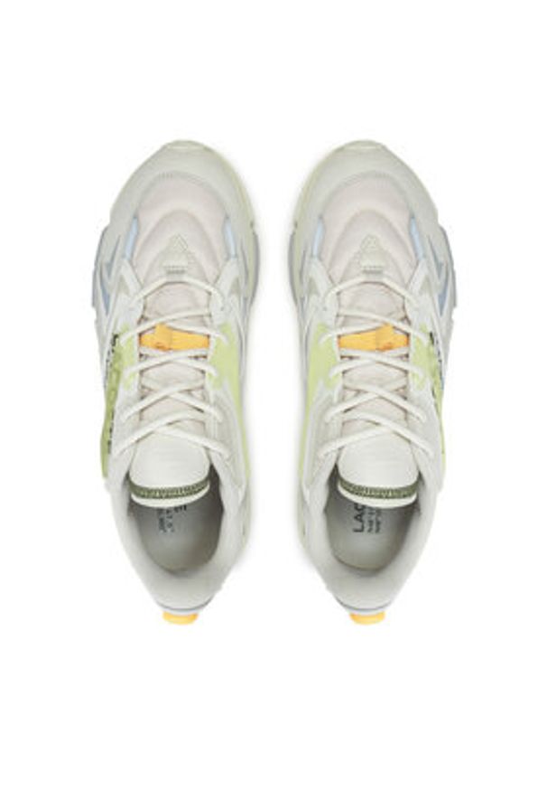 Lacoste Sneakersy 748SMA0062 Écru. Materiał: materiał
