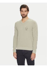 Aeronautica Militare Longsleeve 242MA1512L463 Zielony Regular Fit. Kolor: zielony. Materiał: bawełna. Długość rękawa: długi rękaw #1