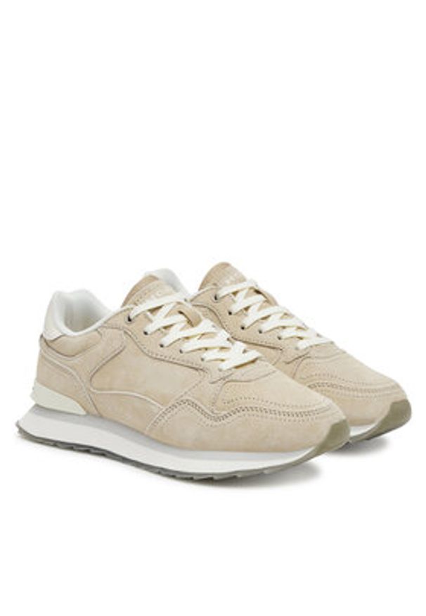 HOFF Sneakersy Tamarindo 12502003 Beżowy. Kolor: beżowy. Materiał: skóra