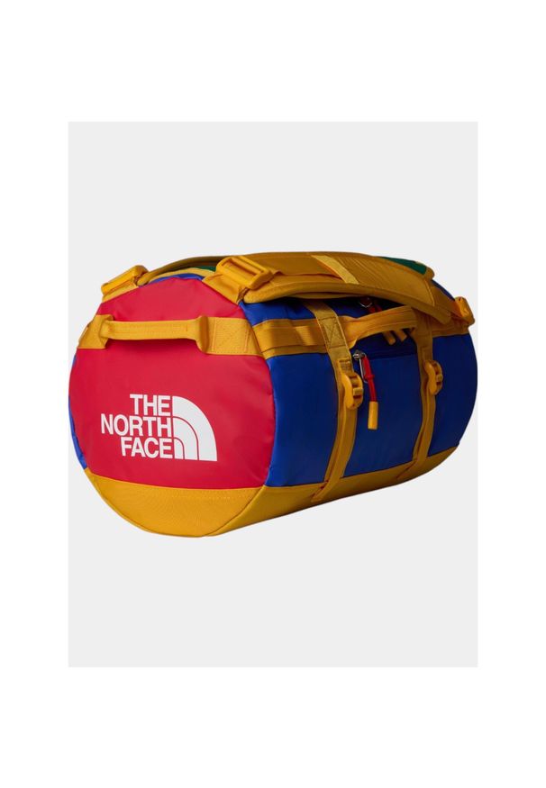 Torba sportowa The North Face Base Camp Duffel. Kolor: żółty, czerwony, wielokolorowy, niebieski. Materiał: materiał
