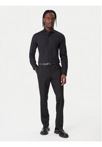 Hugo - HUGO Koszula C-Jason 50293691 Czarny Slim Fit. Kolor: czarny. Materiał: bawełna #5