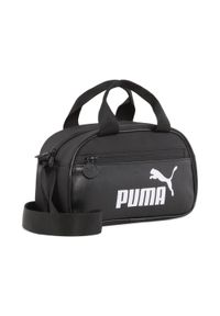 Puma - Mała torebka z uchwytem Campus PUMA Black. Kolor: czarny