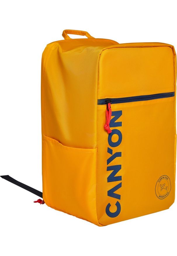 Plecak Canyon CANYON Plecak CSZ-02, Cabin size, 20x25x40 cm., Żółty. Kolor: żółty