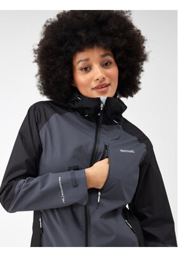 Regatta Kurtka softshell Highton Str Jk IV RWW404 Szary Regular Fit. Kolor: szary. Materiał: syntetyk