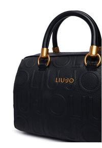 Liu Jo Torebka AF6160 E1139 Czarny. Kolor: czarny. Materiał: skórzane #4
