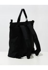 Versace Jeans Couture - VERSACE JEANS COUTURE - Czarny plecak z logo. Kolor: czarny. Materiał: nylon #2