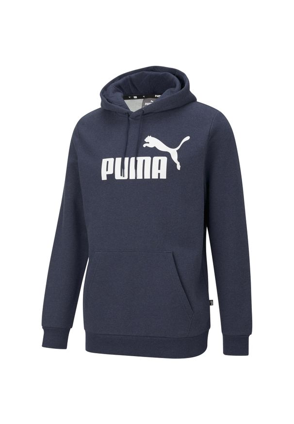 Puma Ess Heather FL, Niebieski. Typ kołnierza: kaptur. Kolor: wielokolorowy