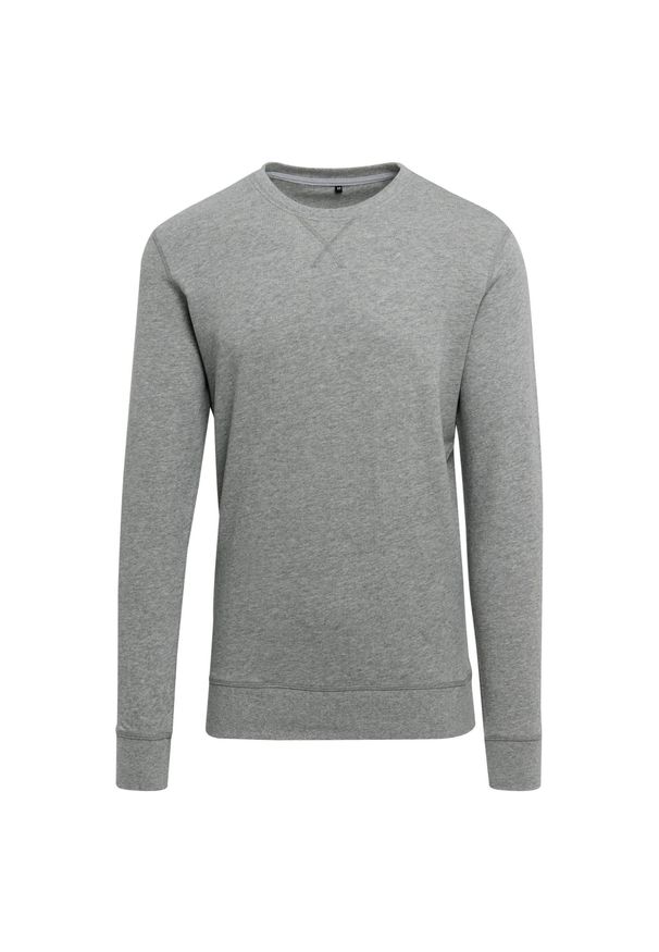 BUILD YOUR BRAND - Wrzosowa, Lekka Bluza Z Okrągłym Dekoltem Unisex Dla Dorosłych. Kolor: szary