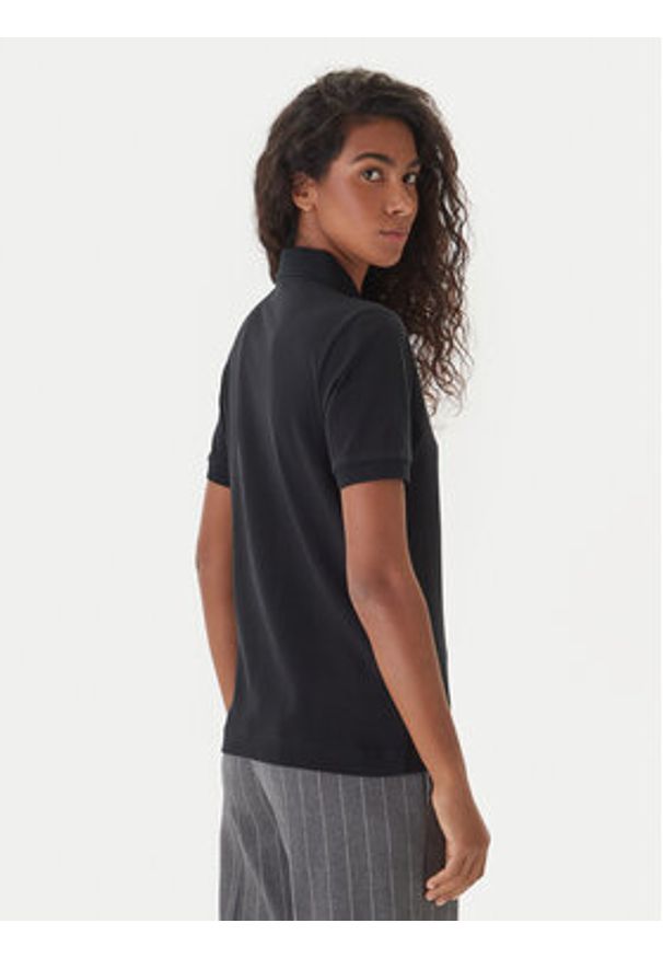 Kappa Polo Logo Sharas Wss 302B3C0 Czarny Regular Fit. Typ kołnierza: polo. Kolor: czarny. Materiał: bawełna