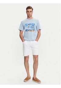 Jack & Jones - Jack&Jones Szorty jeansowe Rick 12274985 Biały Regular Fit. Kolor: biały. Materiał: bawełna #3