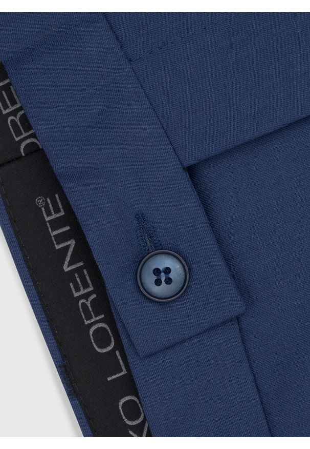 Pako Lorente - PAKO LORENTE – Wełniane spodnie garniturowe w kolorze niebieskim. Kolor: niebieski. Materiał: wełna. Styl: elegancki