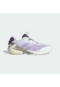 Adidas - Buty Adizero Ubersonic 5 Tennis. Kolor: fioletowy, różowy, biały, wielokolorowy. Sport: tenis
