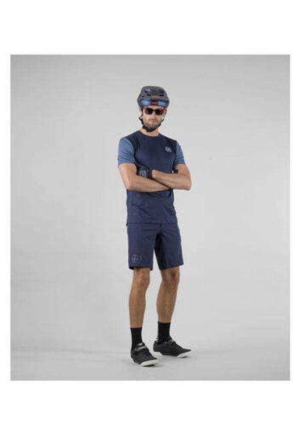 KENNY - Jersey Kenny Root. Kolor: niebieski. Materiał: jersey. Sport: kolarstwo