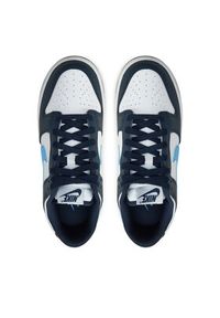 Nike Sneakersy Dunk Low FN7800 400 Granatowy. Kolor: niebieski. Materiał: skóra