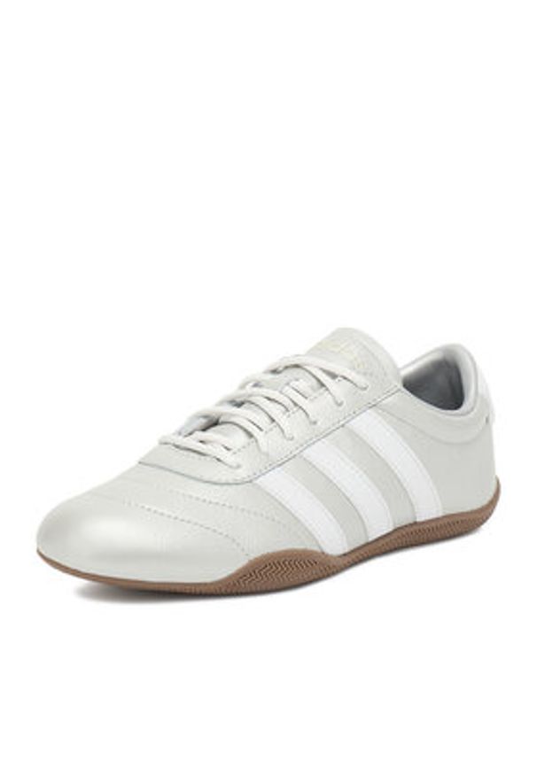 Adidas - adidas Sneakersy GRAND COURT LO JQ9682 Srebrny. Kolor: srebrny. Materiał: skóra