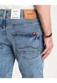 Mustang - MUSTANG VEGAS SLIM MĘSKIE SPODNIE JEANSOWE JEANSY DŻINSY DENIM BLUE 1015043 5000 202. Okazja: na co dzień. Styl: casual #2