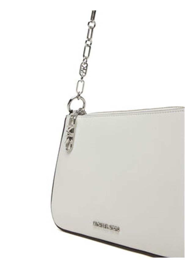 MICHAEL Michael Kors Torebka Empire 32H3S8EW6L Biały. Kolor: biały. Materiał: skórzane