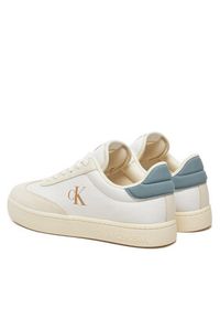 Calvin Klein Jeans Sneakersy Classic Cupsole Low Mix Mg YM0YM01169 Écru. Materiał: materiał