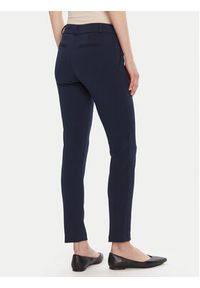 Rinascimento Chinosy CFC0126226003 Granatowy Slim Fit. Kolor: niebieski. Materiał: syntetyk