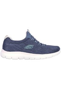 skechers - Buty damskie SKECHERS Summits Fun Flare. Kolor: niebieski