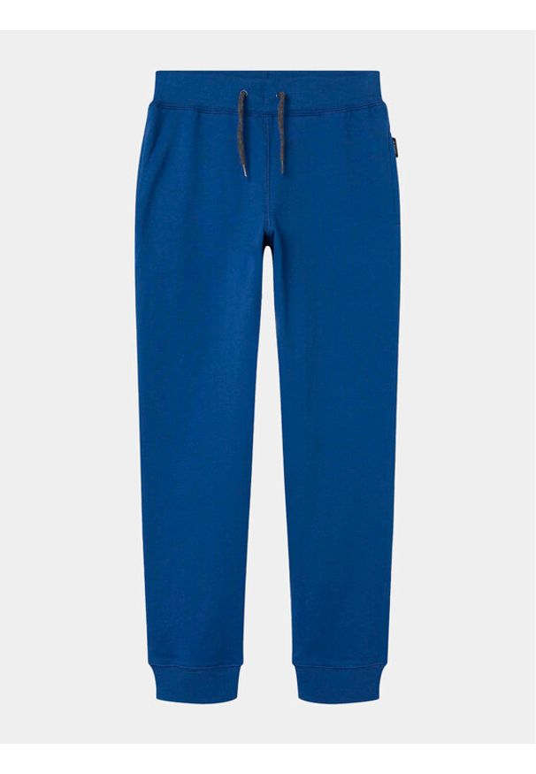 Name it - NAME IT Spodnie dresowe 13153684 Niebieski Regular Fit. Kolor: niebieski. Materiał: bawełna