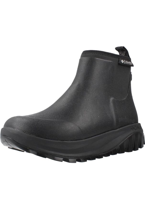 columbia - COLUMBIA SNOWTROT SLUSH Czarny. Kolor: czarny. Materiał: tkanina, syntetyk. Sezon: zima