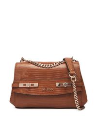 Guess Torebka Melinda Mini HWKL99 33780 Brązowy. Kolor: brązowy. Materiał: skórzane #1