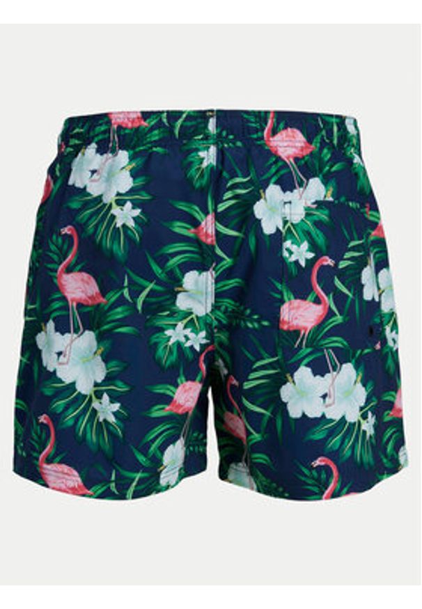 Jack & Jones - Jack&Jones Szorty kąpielowe Maui 12272809 Kolorowy Regular Fit. Materiał: syntetyk. Wzór: kolorowy