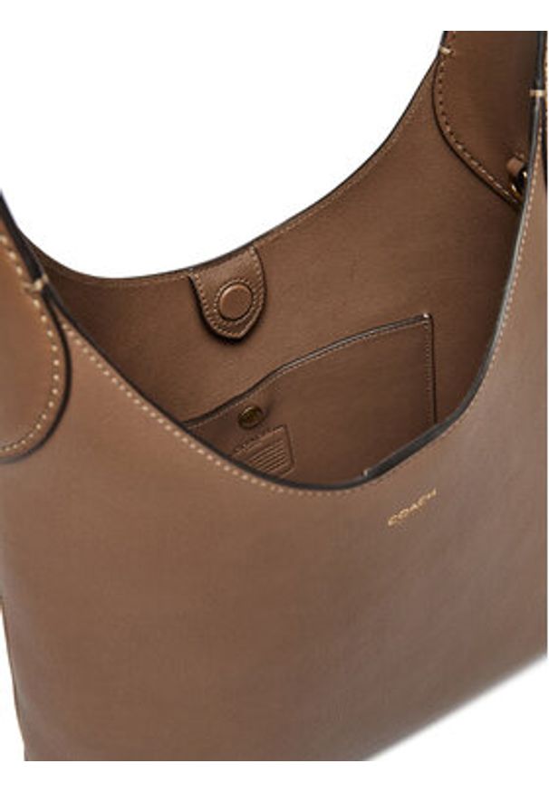 Coach Torebka CU068 Brązowy. Kolor: brązowy. Materiał: skórzane