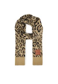 Szalik Coach. Kolor: beżowy #1