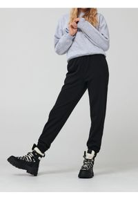 Sinsay - Spodnie dresowe jogger - czarny. Kolor: czarny. Materiał: dresówka #1