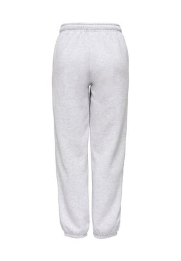 only - ONLY Spodnie dresowe Best 15357504 Szary Regular Fit. Kolor: szary. Materiał: bawełna