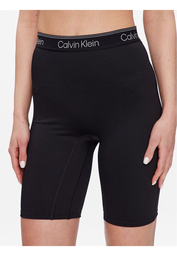 Calvin Klein Performance Szorty sportowe 00GWS3L705 Czarny Slim Fit. Kolor: czarny. Materiał: syntetyk