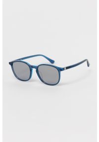 Calvin Klein - Okulary przeciwsłoneczne CK5916S.412. Kształt: owalne. Kolor: niebieski #1
