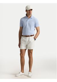 Polo Ralph Lauren Polo 710536856454 Błękitny Slim Fit. Typ kołnierza: polo. Kolor: niebieski. Materiał: bawełna #5