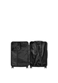 Ochnik - Komplet walizek twardych na kółkach 19"/24"/28". Kolor: czarny. Materiał: materiał, poliester, guma, kauczuk #5