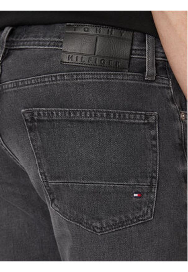 TOMMY HILFIGER - Tommy Hilfiger Jeansy Merceer MW0MW35171 Szary Straight Fit. Kolor: szary
