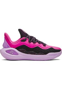 Buty halowe Under Armour CURRY 11 Girl Dad. Kolor: fioletowy, różowy, wielokolorowy. Sport: koszykówka #1